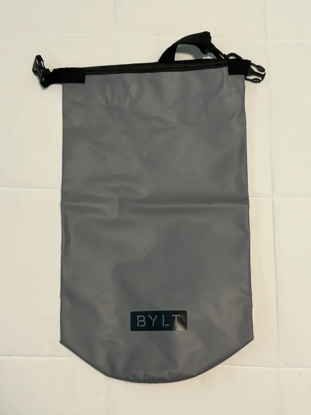 BYLT Basics Gray Roll-Top Duffel Dry Bag